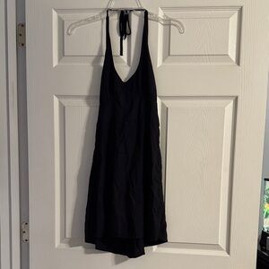 Hollister Black Halter Dress